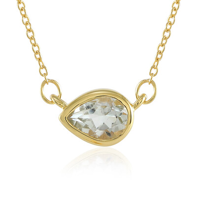 Collana in argento con Ametista Verde