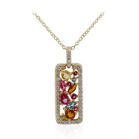 Collana in argento con Citrino