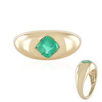 Anello in oro con Smeraldo Russo (de Melo)