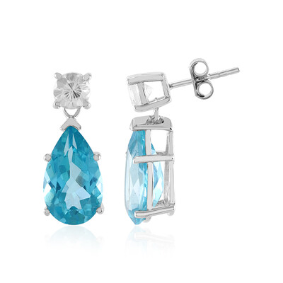 Orecchini in argento con Topazio Paraiba