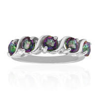 Anello in argento con Quarzo Mistico