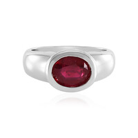 Anello in argento con Rubino Bemainty