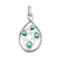 Ciondolo in argento con Turchese Campitos (Anne Bever)