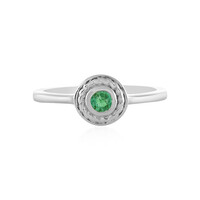 Anello in argento con Smeraldo Russo