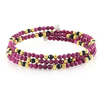 Bracciale in acciaio con Spinello Nero (Riya)