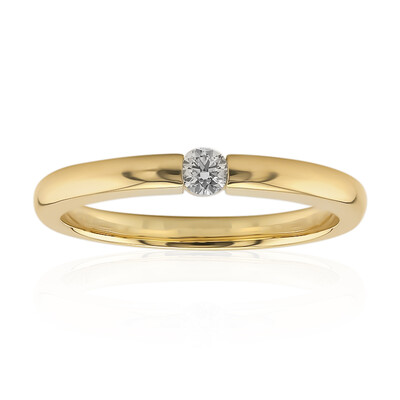 Anello in oro con Diamante SI2 (H)