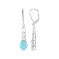 Orecchini in argento con Turchese