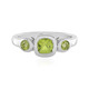 Anello in argento con Peridoto