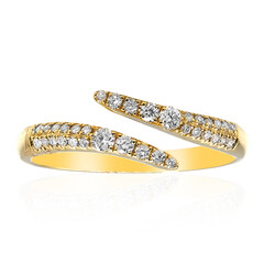 Anello in oro con Diamante I1 (H) (CIRARI)