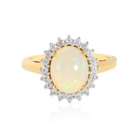 Anello in argento con Opale di Welo