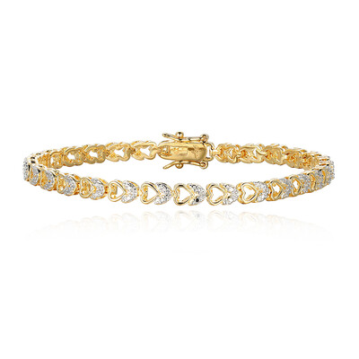 Bracciale in ottone con Diamante I3 (I) (Juwelo Style)