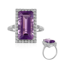 Anello in argento con Ametista