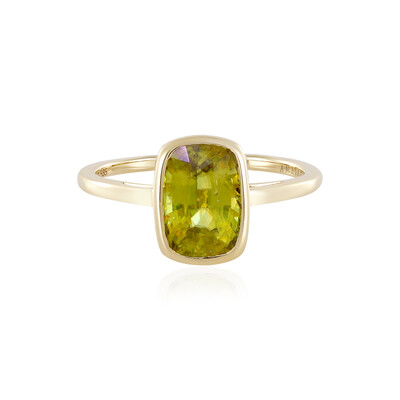 Anello in oro con Sfene (AMAYANI)