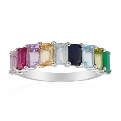 Anello in argento con Kunzite