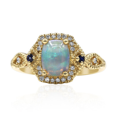 Anello in oro con Opale di Welo AAA (CIRARI)