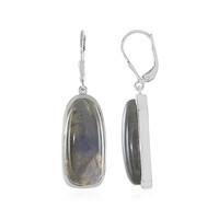 Orecchini in argento con Labradorite Blu Maniry (KM by Juwelo)