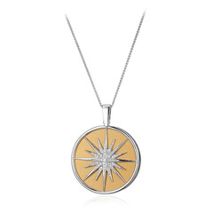 Collana in ottone con Zircone (Juwelo Style)