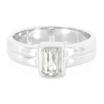 Anello in argento con Kunzite Canarino