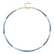 Collana in argento con Acquamarina Santa Maria