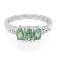 Anello in argento con Tormalina Paraíba