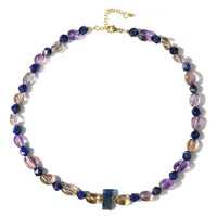Collana in argento con Cianite
