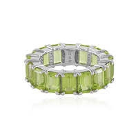 Anello in argento con Peridoto