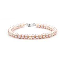 Bracciale in argento con Perla di Acqua Dolce (TPC)