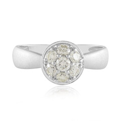 Anello in oro con Diamante SI2 (H) (de Melo)