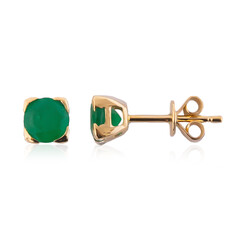 Orecchini in oro con Smeraldo Zambia (CIRARI)