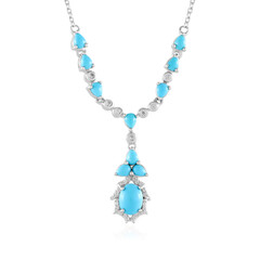Collana in argento con Turchese Sleeping Beauty (Faszination Türkis)