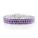 Bracciale in argento con Ametista Zambiana