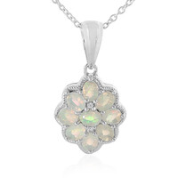 Collana in argento con Opale di Welo