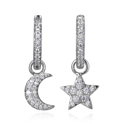 Orecchini in argento con Zircone