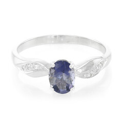 Anello in argento con Iolite Orissa