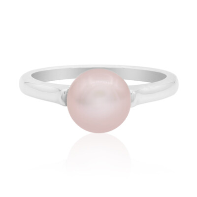 Anello in argento con Perla di Acqua Dolce