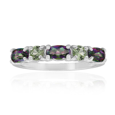 Anello in argento con Quarzo Mistico