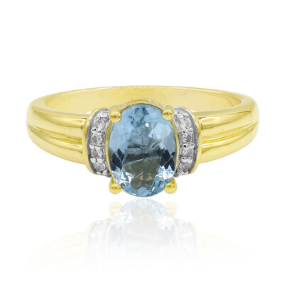 Anello in oro con Acquamarina Medina