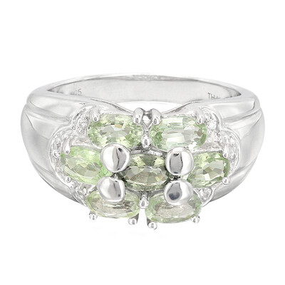 Anello in argento con Tormalina Paraíba
