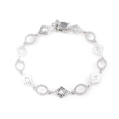 Bracciale in argento con Zircone