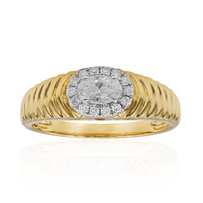 Anello in oro con Diamante SI1 (H) (CIRARI)