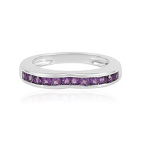 Anello in argento con Ametista