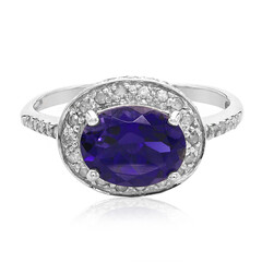 Anello in argento con Iolite Ceylon