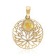 Ciondolo in oro con Opale di Welo AAA (Ornaments by de Melo)