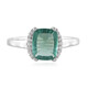 Anello in argento con Fluorite Verde