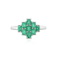 Anello in argento con Smeraldo Colombiano