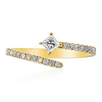 Anello in oro con Diamante SI1 (H) (CIRARI)