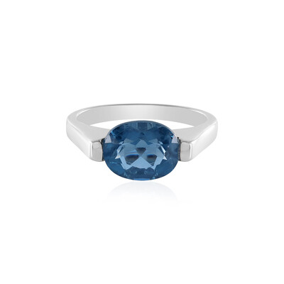 Anello in argento con Fluorite Cangiante