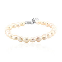 Bracciale in argento con Perla di Acqua Dolce (TPC)