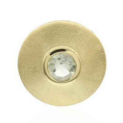 Ciondolo in argento con Ametista Verde (MONOSONO COLLECTION)