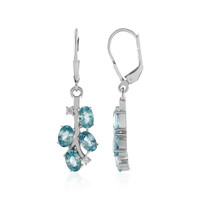Orecchini in argento con Zircone Ratanakiri